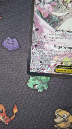 Mega Gardevoir EX 178/132 Mega Evolution Special Illustration Rare Pokemon Card - Image 4