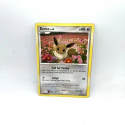 Eevee 62/100 Common Non-Holo Majestic Dawn Pokemon Card 2008 - Image 1