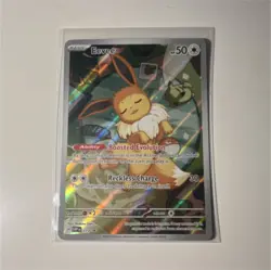 Pokemon TCG Eevee 173 Sv: Scarlet & Violet Promo Cards Promo Holo Card - Image 1