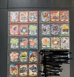 Lot of 24 Pokemon Topps Cards Blue Logo - Non-Holo, Mint Condition - Image 1