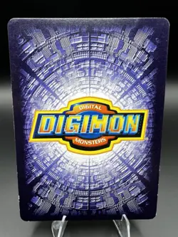 DIGIMON MetalGarurumon ST-85 Holo Foil Trading Card 2001 BANDAI LP A - Image 2