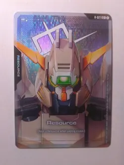 Resource R-027 C+ - Steel Requiem - Gundam TCG Card Game CCG English - Image 1