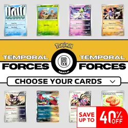 2024 Pokemon Temporal Forces: Choose Your Card! - Image 1