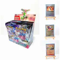 Pokemon Temporal Forces TEF EN Near Mint Reverse und Rare Holo Karten Sleeved - Image 1