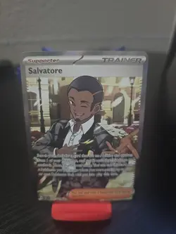 Pokemon TCG Salvatore #202/162 Ultra Rare Full Art Trainer SV05: Temporal Forces - Image 1