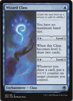 Wizard Class U Adventures in the Forgotten Realms 81 - LP MTG - Image 1