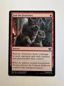 End the Festivities - MTG Innistrad: Crimson Vow - NM - Image 1