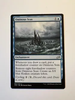 Ominous Seas - MTG Ikoria: Lair of Behemoths - NM - Image 1