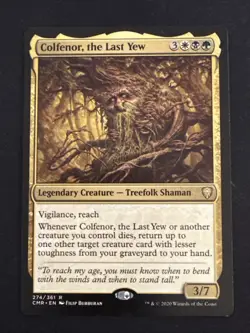 1x Colfenor, the Last Yew (274) Commander Legends LP MTG Magic the Gathering x1 - Image 1