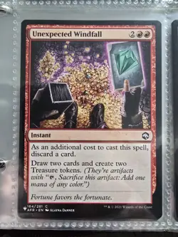 MTG - Unexpected Windfall - Image 1