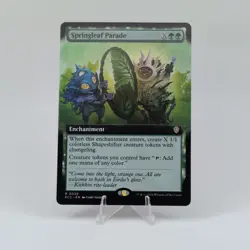 Springleaf Parade (Extended Art) MTG: Commander: Lorwyn Eclipsed - Image 1