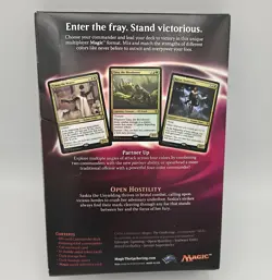 ENGLISH Open Hostility Saskia Commander Deck MTG Magic the Gathering - SEALED 630509416202 - Image 2