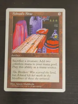 1997 MTG Ashnod's Altar - 5th Edition - Never Played - Near Mint - Image 2