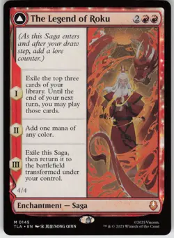 MTG The Legend of Roku Normal NM Avatar: The Last Airbender Magic 145 - Image 1