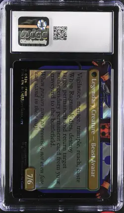 2025 MTG FINAL FANTASY 0526 FANG, FEARLESS L'CIE CGC 10 BORDERLESS SURGE FOIL - Image 2