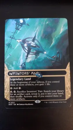 MTG Inventors' Fair (0021) (Borderless) Edge of Eternities: Stellar Sigh NM - Image 1