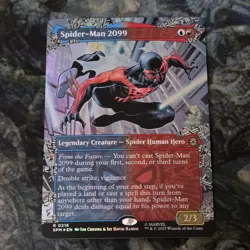 Spider-Man 2099 (0216) (Borderless) Marvel's Spider-Man Foil - Image 1