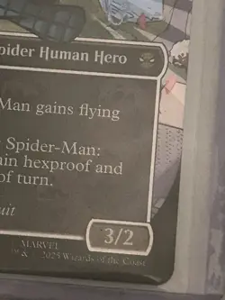 MTG Spectacular Spider-Man 0237 Borderless Textured Foil Marvel NM SPM - Image 5