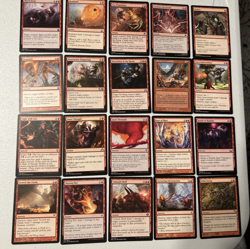 MTG EDH Deck Builder Pack (Mono-Red Removal) (Damage, Destroy, Fight Spells) - Image 1