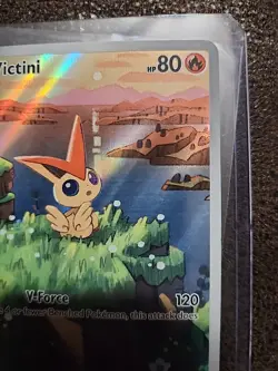 Pokemon TCG Victini IR Promo 208 White Flare Black Bolt NM - Image 3