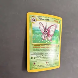 Pokemon TCG Venomoth Jungle Holo Rare Card 13/64 70 HP English 1999 - Image 3