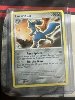 Pokemon TCG Lucario Platinum 53/127 Regular Uncommon - Image 1