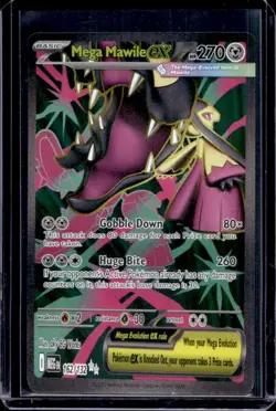 2025 Pokemon Mega Evolution Mawile ex Ultra Rare #162/132 - Image 1