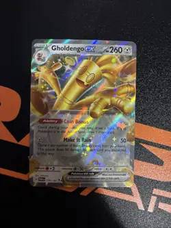 Pokemon Gholdengo ex 139/182 Paradox Rift Double Rare Holo NM - Image 1