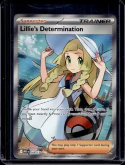 2025 Pokemon Mega Evolution Lillie's Determination Ultra Rare #169/132 - Image 1