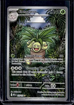 2025 Pokemon Mega Evolution Exeggutor Illustration Rare #135/132 - Image 1