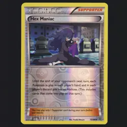 Hex Maniac 75/98 Ancient Origins Uncommon Reverse Holo Pokemon TCG NM/LP - Image 1