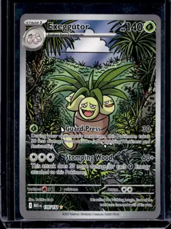 2025 Pokemon Mega Evolution Exeggutor Illustration Rare #135/132 - Image 1