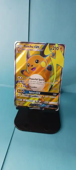 Pokemon 2017 SM Black Star Promo #SM90 Full Art/Raichu GX NM - Image 2