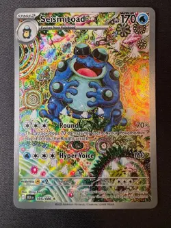 Pokemon - Black Bolt - 2025 - Seismitoad - IR - 105 - Image 1