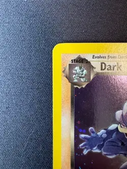 Pokemon - Team Rocket - 2000 - Dark Machamp - Holo + SWIRL - 10 - Image 2