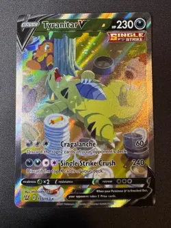 Pokemon - Battle Styles - 2021 - Tyranitar V- Alternate Full Art - 155 - Image 1
