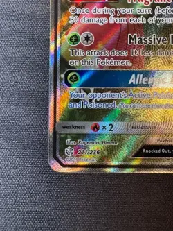 Pokemon - Cosmic Eclipse - 2019 - Vileplume GX - Full Art - 211 - Image 5