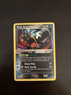 Pokemon Dark Gyarados 36/109 Team Rocket Returns Uncommon 2004 - Image 1