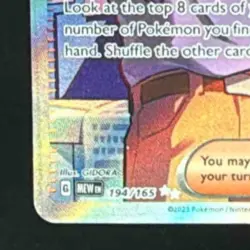 2023 Pokemon Gaming SV 151 - MEW EN Bill's Transfer #194/165 - Image 4