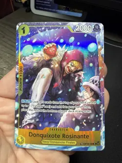 One Piece OP14 Azure Sea’s Seven English Donquixote Rosinante TR OP12-108 R - Image 2