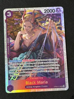 Black Maria OP08-074 One Piece Two Legends CCG Near Mint English Super Rare - Image 1