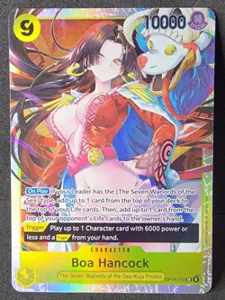 2026 One Piece The Azure Sea's Seven Boa Hancock #OP14-112 NM - Image 1