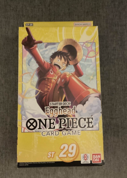 1 Box One Piece Egghead ENGLISH Starter Deck ST-29 SEALED NEW - Image 1