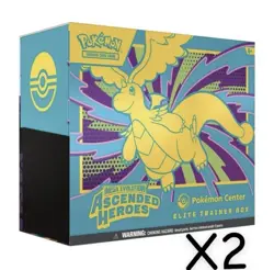 Pokemon TCG: Ascended Heroes - Pokemon Center ETB x2 - CONFIRMED PRESALE ✅ - Image 1
