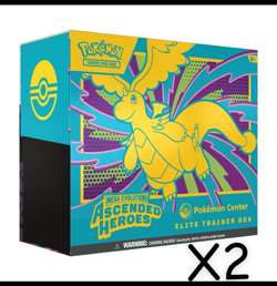 Pokemon TCG: Ascended Heroes - Pokemon Center ETB x2- CONFIRMED PRESALE - ✅ - Image 1
