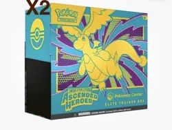 Pokemon TCG: Ascended Heroes - Pokemon Center ETB x2- CONFIRMED PRESALE - ✅ - Image 1