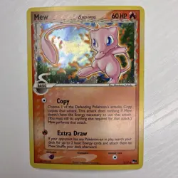 Pokemon Mew Holo 3/17 Pop Series 5 Delta Species Error PokeBall Holofoil - Image 1