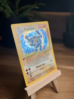 Machamp 008/102 1st Edition Deck Exclusives Holo Promo Pokemon Card Vintage WOTC - Image 2