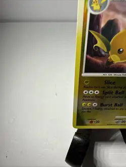 2008 Pokemon Stormfront Reverse Holo 8/100 Raichu LV.45 - LP - Image 4