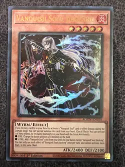 Yugioh Vanquish Soul Jiaolong AGOV-EN018 Ultra Rare 1st Edition NM - Image 1